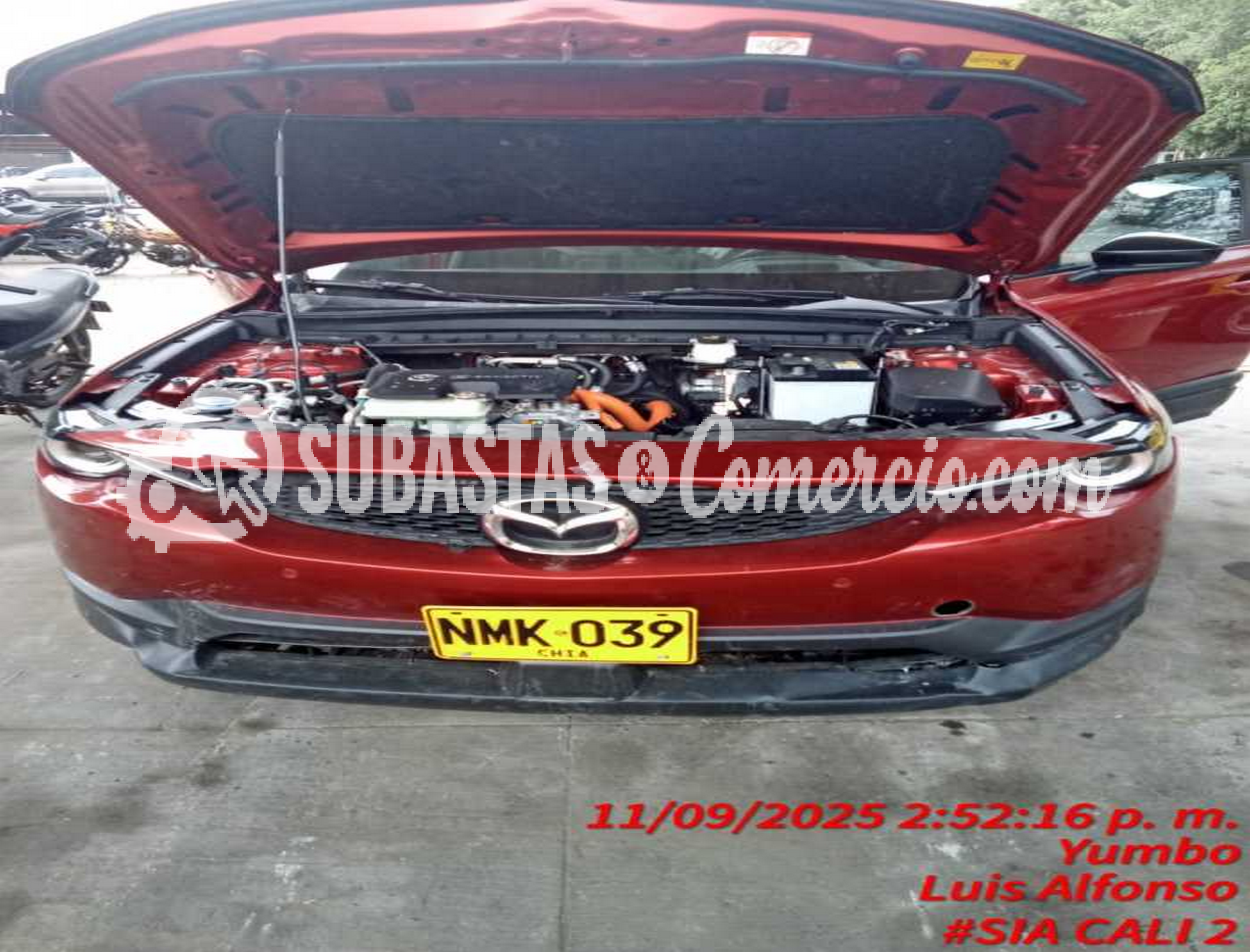 Camioneta Mazda Mx-30 Mod.2024 -Daños Placa - NMK039